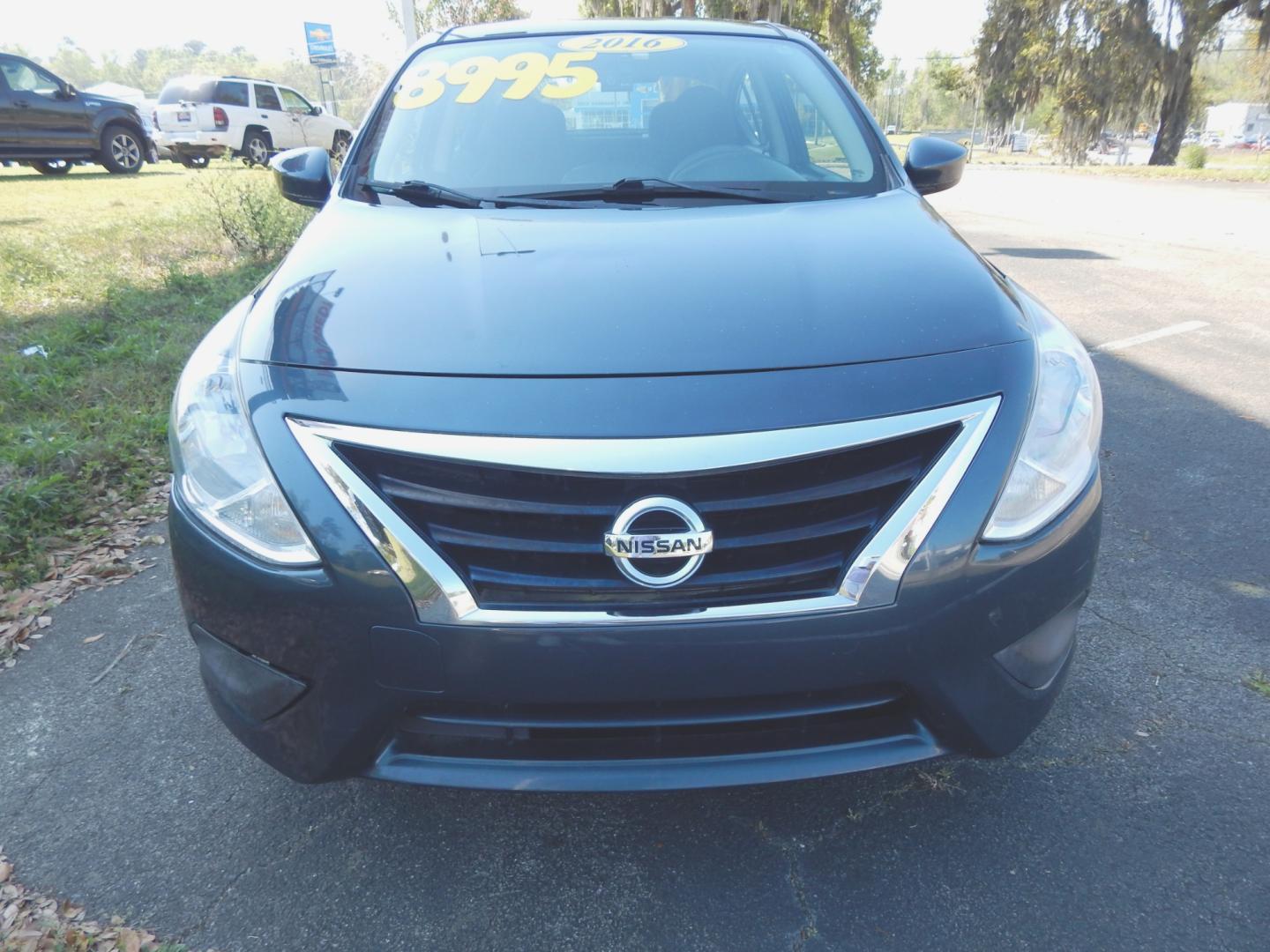 2016 Blue /Gray Nissan Versa S (3N1CN7AP4GL) with an 1.6L 4 cyl. engine, Automatic transmission, located at 3120 W Tennessee St, Tallahassee, FL, 32304-1002, (850) 575-6702, 30.458841, -84.349648 - Used Car Supermarket is proud to present you with this loaded immaculate 2016 Nissan Versa S automatic with low miles. Used Car Supermarket prides itself in offering you the finest pre-owned vehicle in Tallahassee. Used Car Supermarket has been locally family owned and operated for over 48 years. Ou - Photo#2